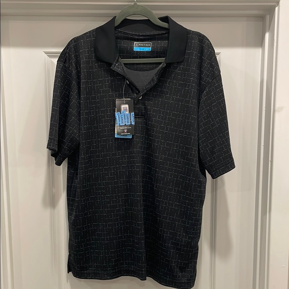Black PGA Tour Men's Shirt